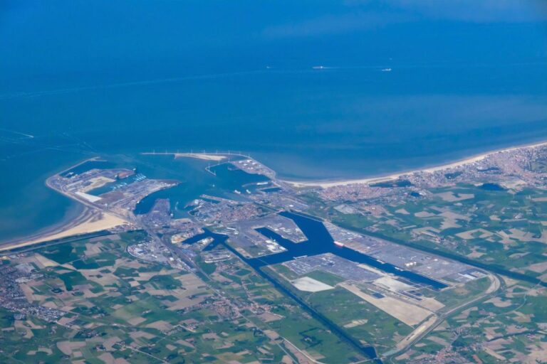 Hafen Zeebrugge Keine Fähre mehr von Belgien nach England