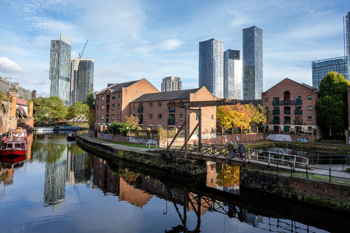 Manchester Stadt Nordwestengland
