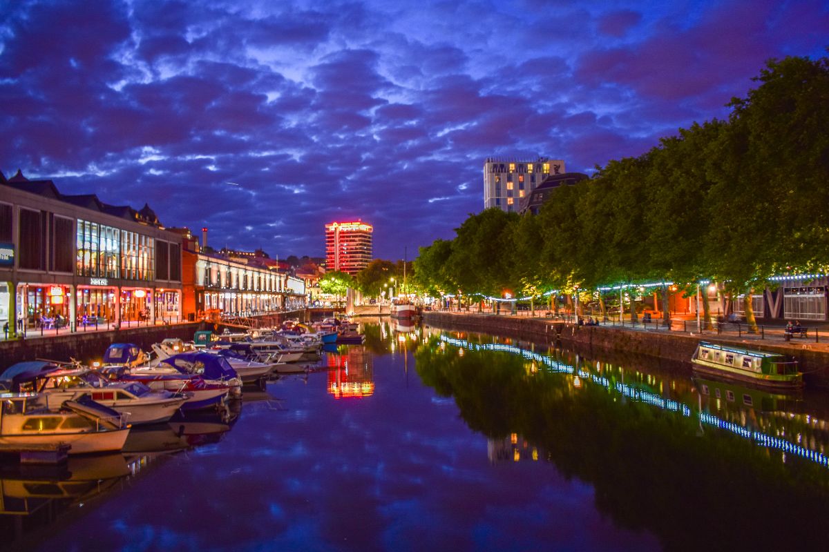 Bristol Hafenstadt Südwestengland