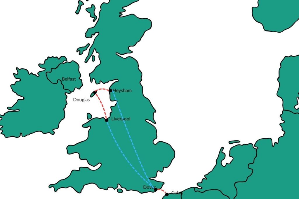 Reisen nach Isle of Man