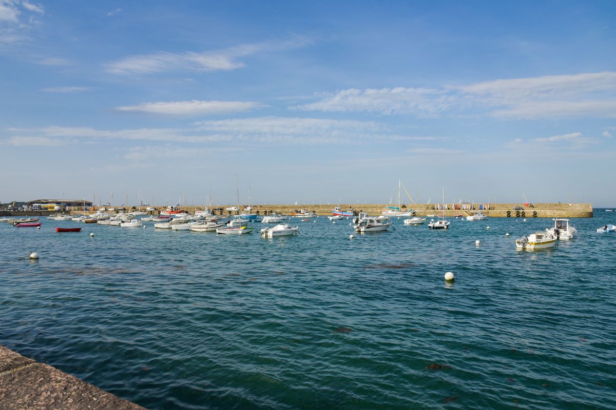 Brittany Ferries Hafen von Roscoff Bretagne